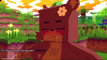 Секс в майнкрафт - малышка дженни заблудилась